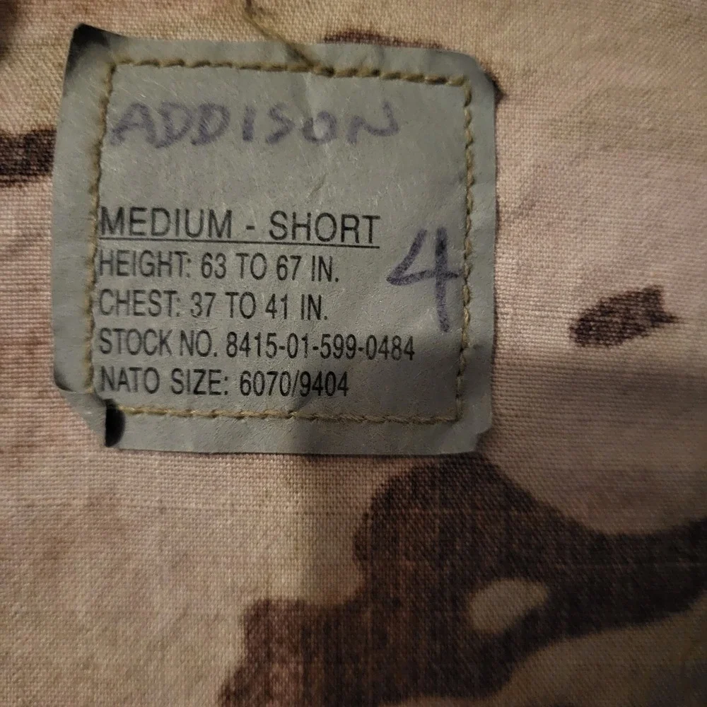 U.S. Army authentic army
